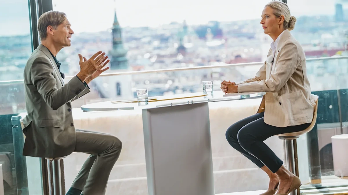 Schlagabtausch im Sommerinterview: Weidel spricht von „Flachzangen“