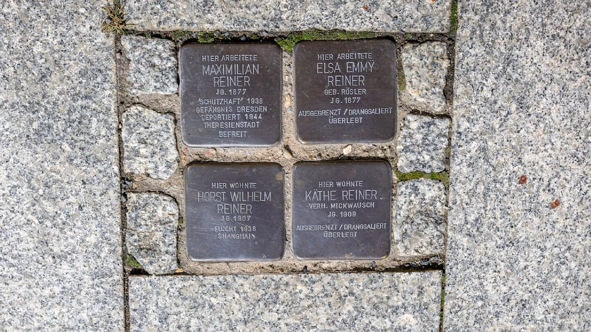 AfD- und CDU-Politiker: Stadträte in Sachsen wollen keine neuen Stolpersteine
