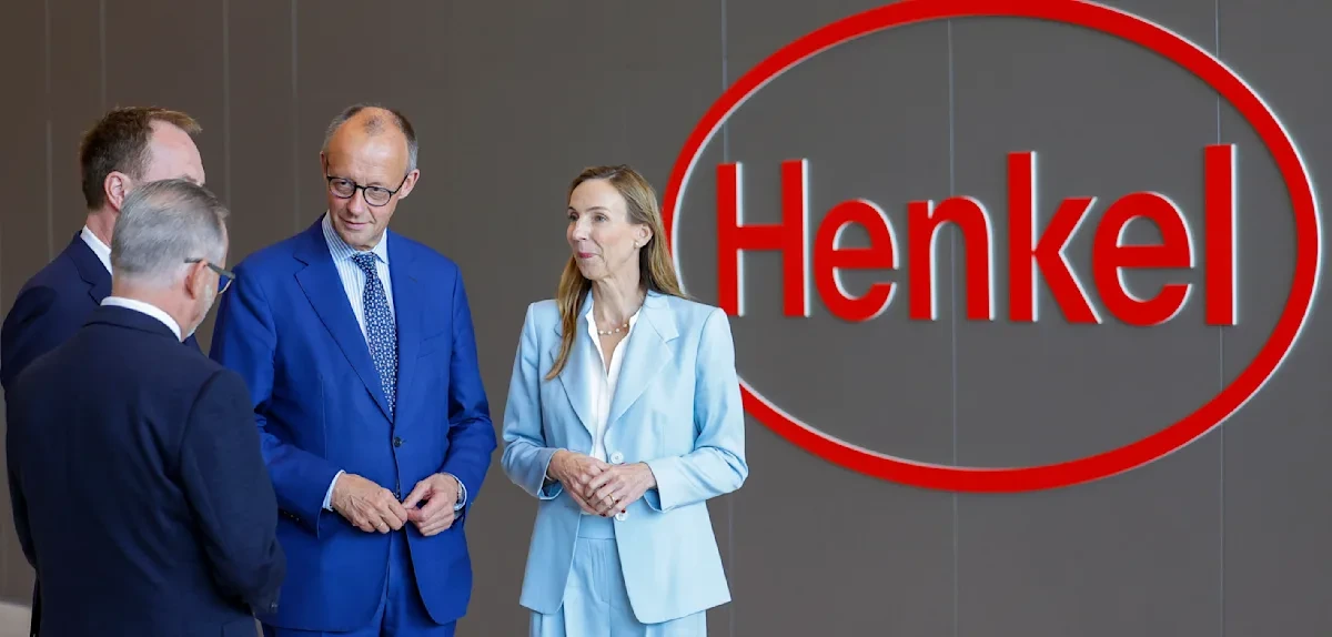 „Fühle mich bis heute dieser Industrie besonders verbunden“, sagt Merz auf der Henkel-Jubiläumsfeier