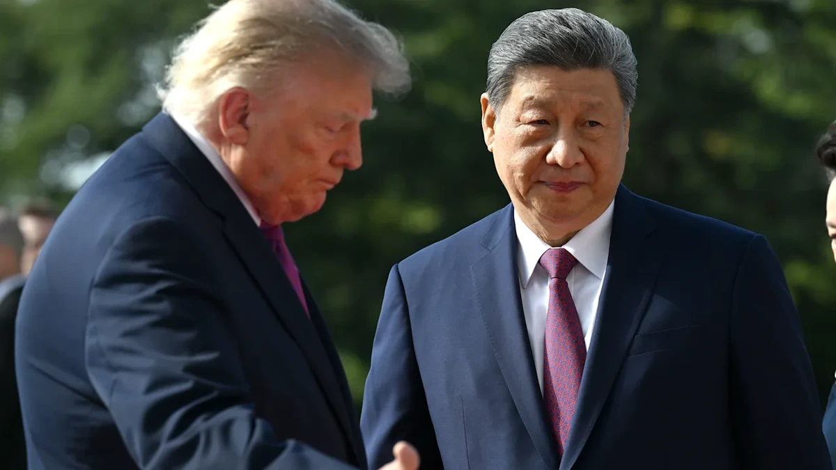 Mit Pandas und Militärkapelle: Trump und Xi umgarnen sich im Weißen Haus