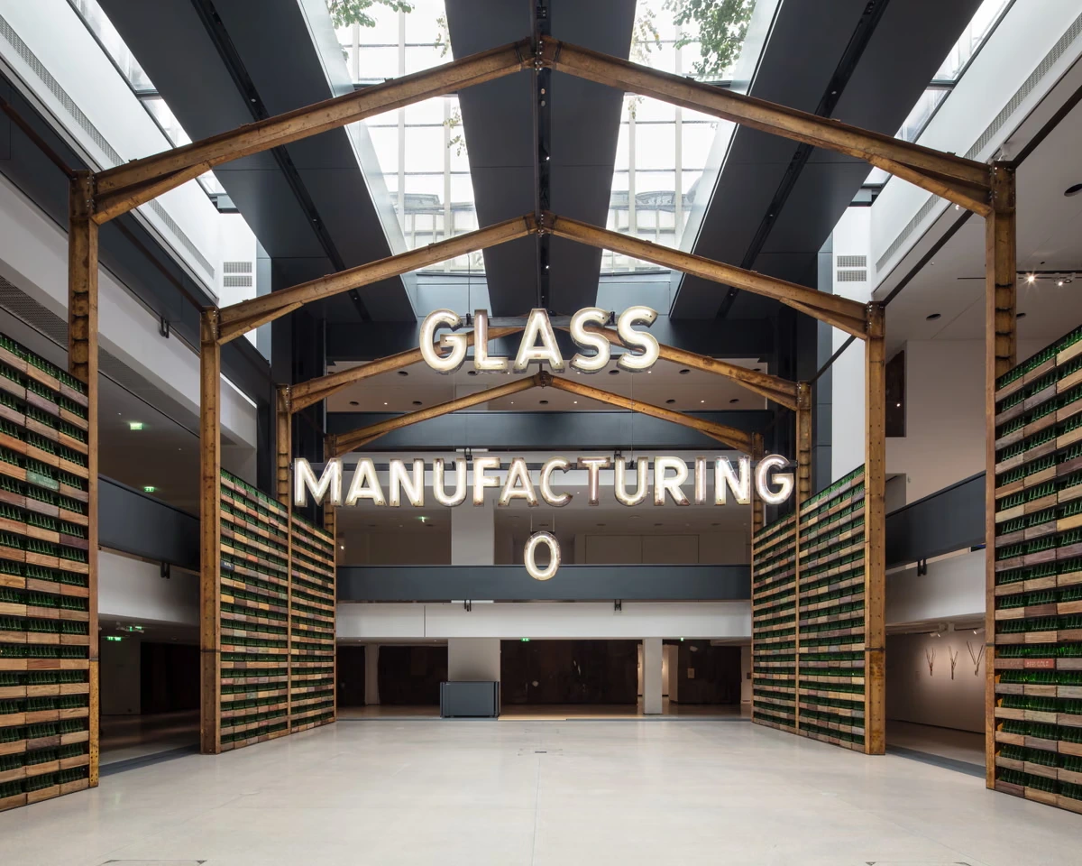 Why has a crumbling bottle plant been rebuilt in Paris? The stunning show suggesting the future is Ghana-shaped