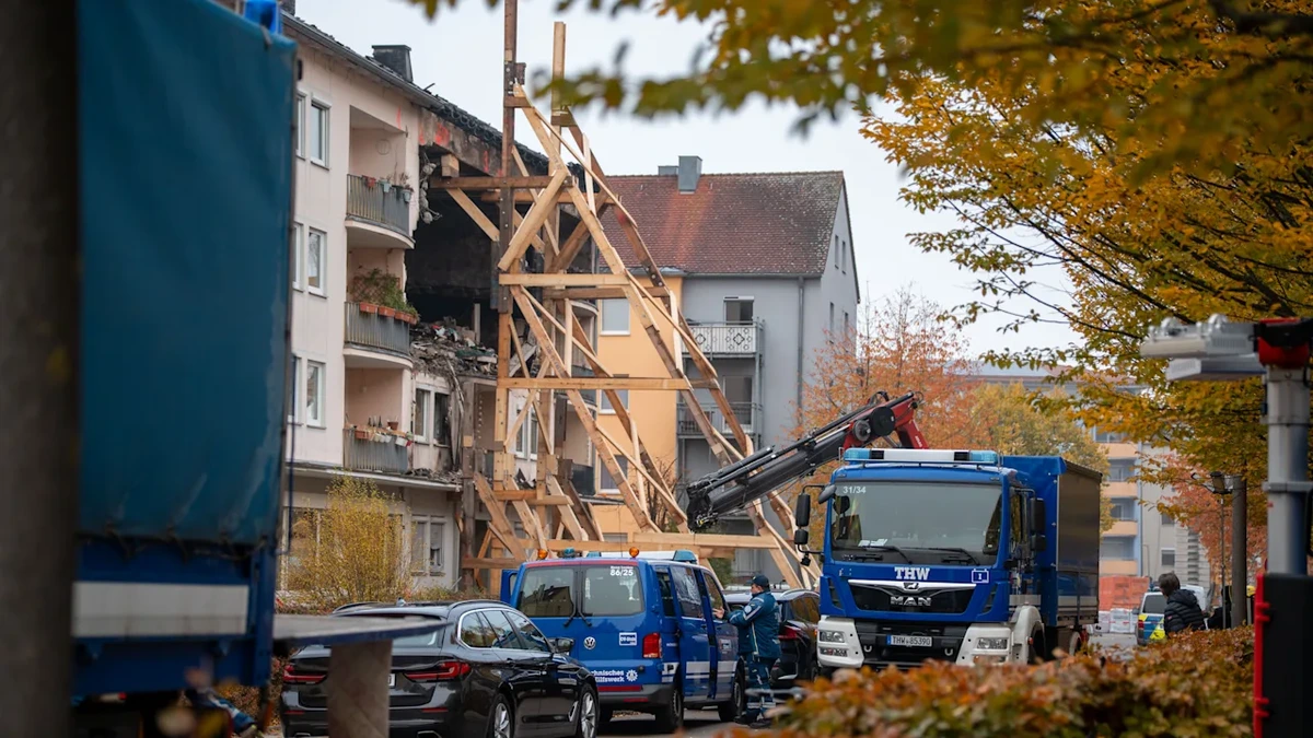 Regensburg: Nach Hausexplosion! Kaum noch Hoffnung für die zwei Vermissten