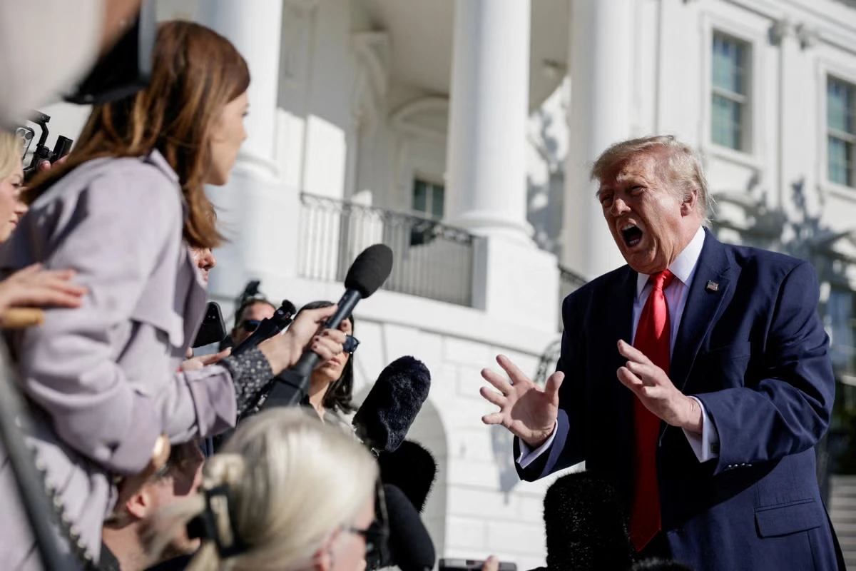 Donald Trump says ‘Andy is getting it done’ as US president claims UK ‘opening up North Sea oil’