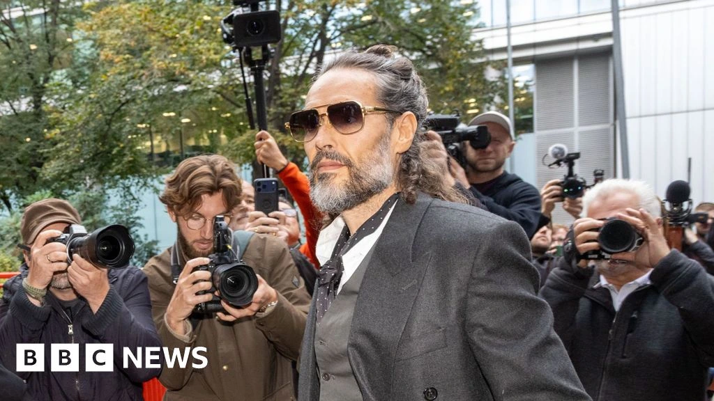 Russell Brand accuser says he turned 'monster-like' before alleged rape