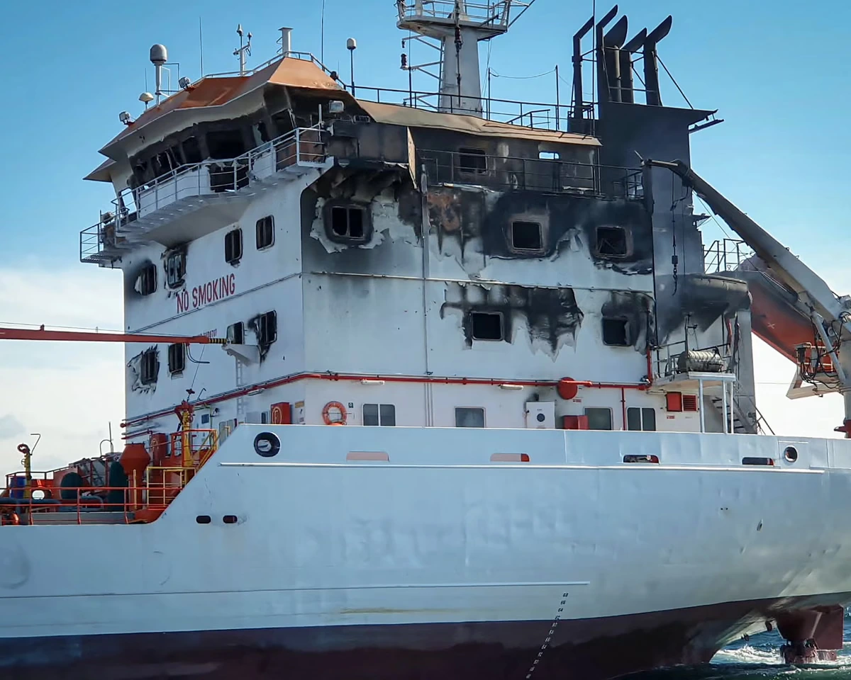 Seven sailors missing after drones strike tankers near Romania’s Black Sea coast