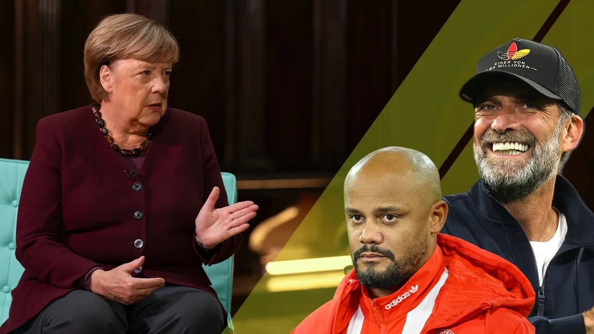 Angela Merkel: Was mich bei Jürgen Klopp und Vincent Kompany so bewegt hat