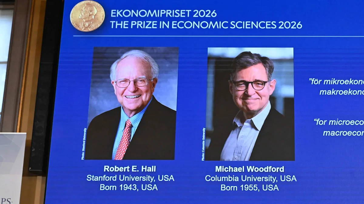 Robert E. Hall und Michael Woodford: Nobelpreis für Wirtschaft geht an zwei Amerikaner